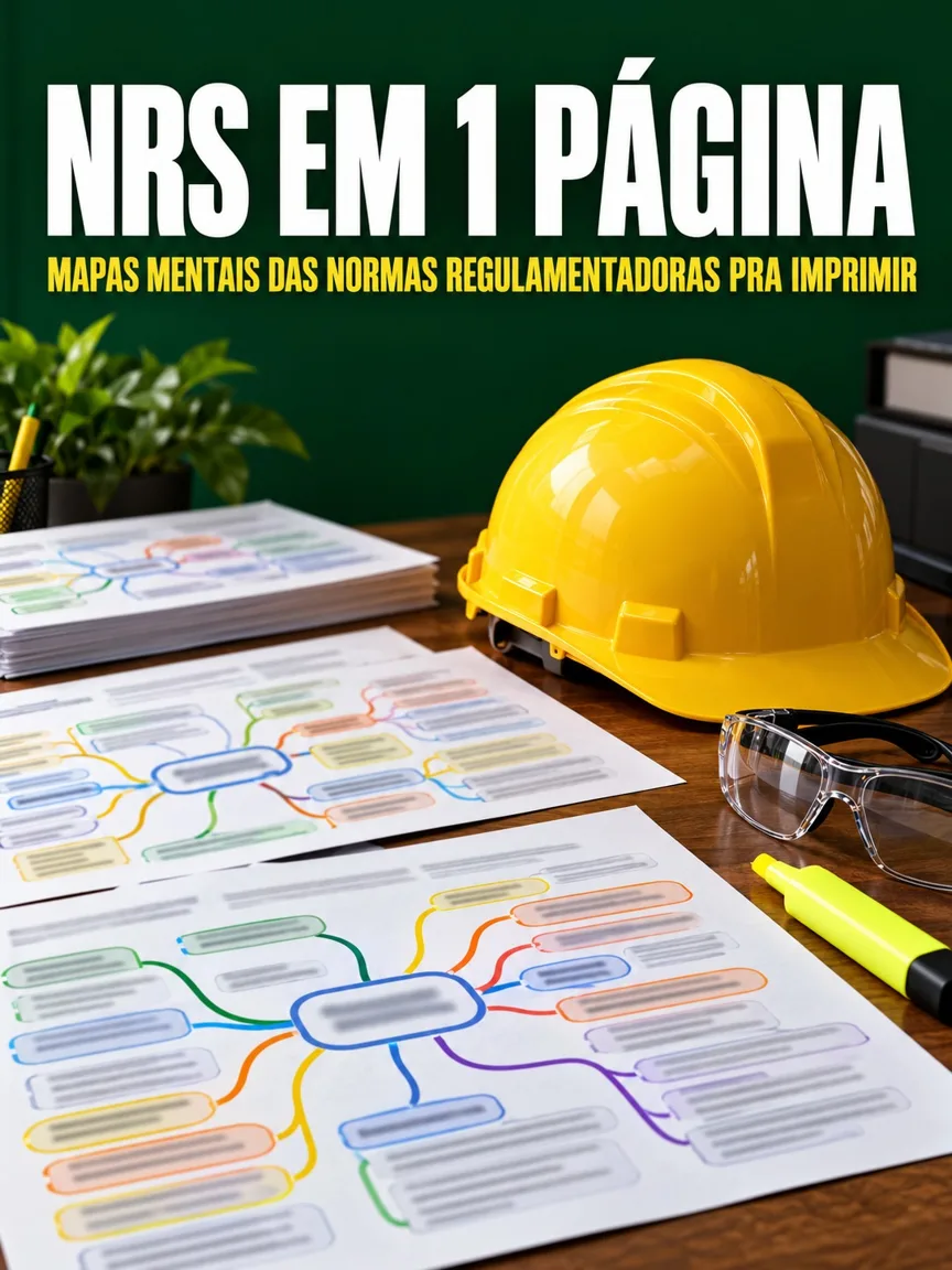 Capa do livro NRs em 1 Página